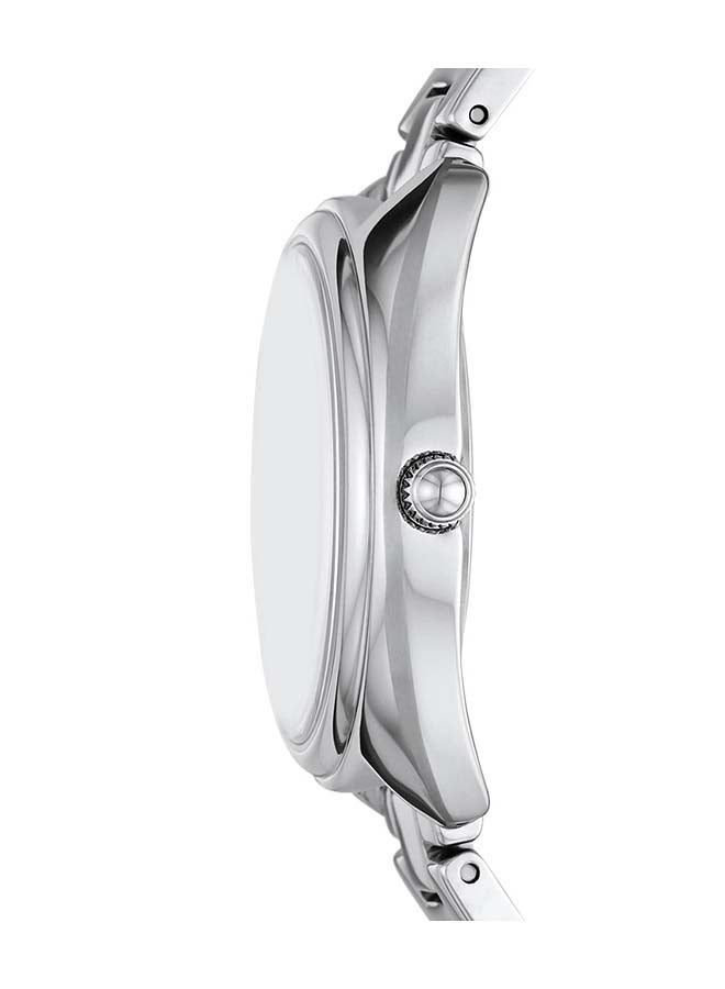 FOSSIL - Women's Gabby Date Display Stainless Steel Analog Wrist Watch ES5114 - 34 mm - Silver - Image 1