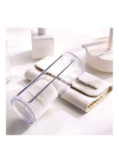 ماركة غير محددة Cotton Bandage Container Acrylic 2 Layer Clear  - Image 2