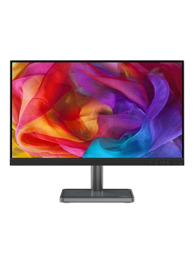 Lenovo L24i-30 24-Inch FHD Monitor (IPS, 75Hz 4ms, HDMI VGA, FreeSync, Phone Holder, Tilt) Black  - Image 2