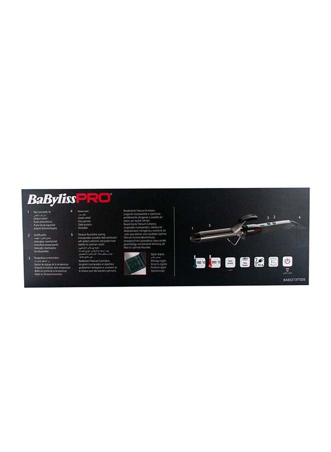 babyliss 2-In-1 Slim Curling Iron Black/Grey  - Image 3