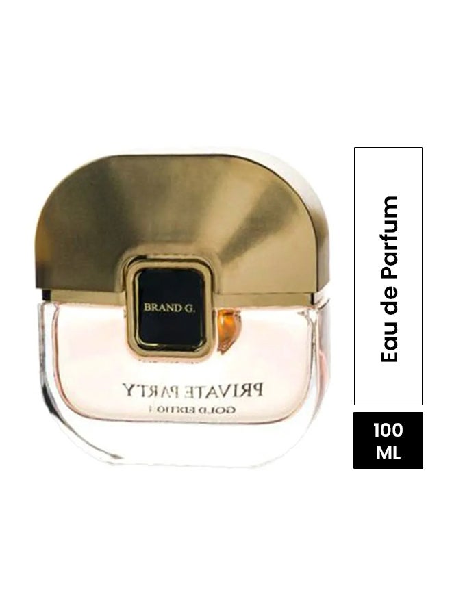 Lattafa Private Party Gold Edition EDP 100ml - Image 1