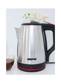 GEEPAS Stainless Steel Electric Kettle 1.8 L 1500 W GK38044 Silver, Black  - Image 2