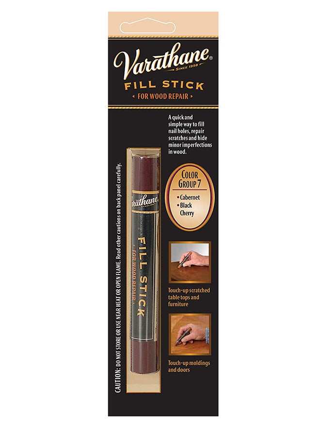 RUST-OLEUM Varathane 215368 Wood Fill Stick For Cabernet Black Cherry - Image 1
