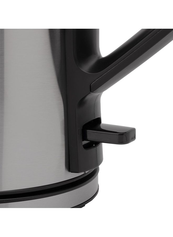 evvoli - Stainless Steel Kettle, Fast Boiling Feature, Smart Power Off Technology, 2 Year Warranty 1.5 L 2200.0 W EVKA-KE15MS Silver/Black - Image 1