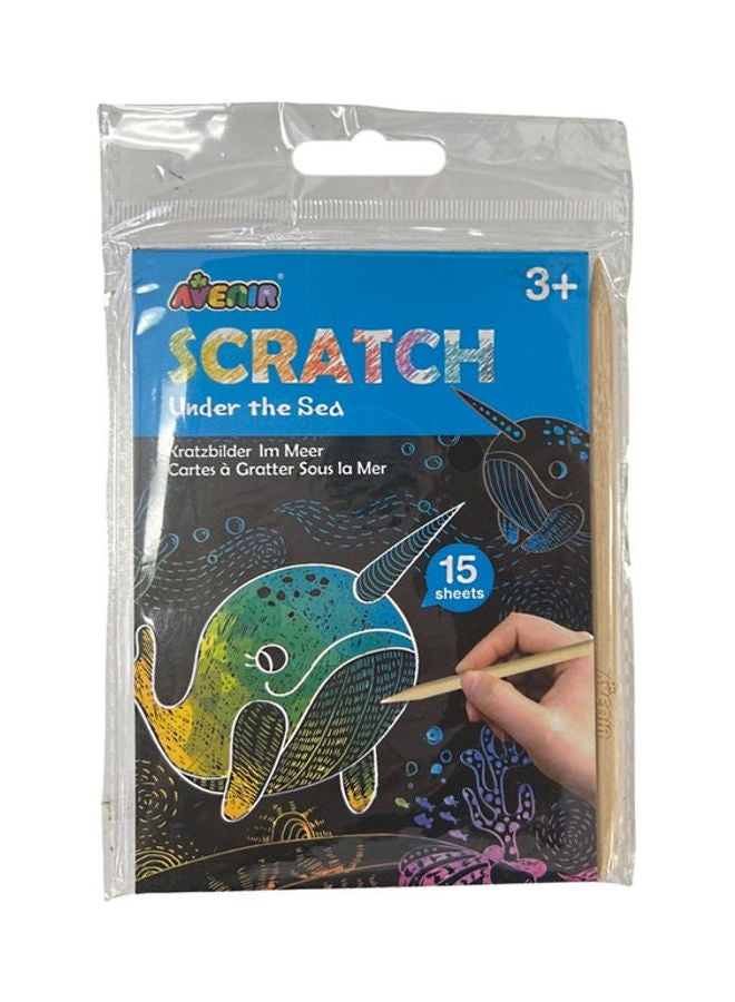 Avenir Scratch Art Under The Sea
