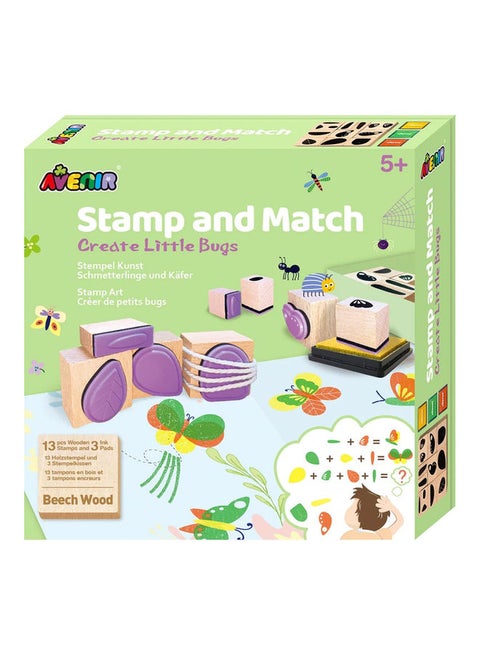 Stamp And Match Little Bugs Set #NULLL#