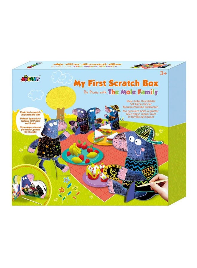 Avenir My First Scratch Box Mole Family #NULLL# - Image 1
