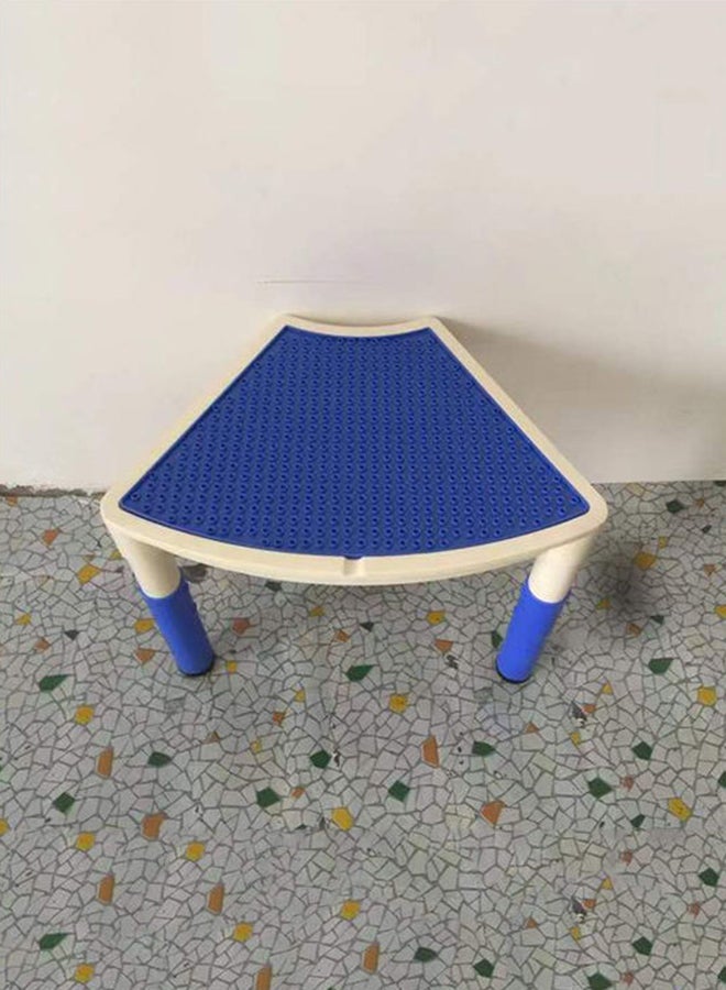 جساي تويز Building Block Toy Irregular Table Children's For Daycare Blue  - Image 3