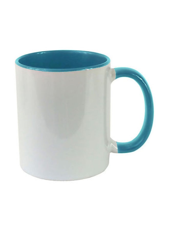 إم إي سي مج قهوة أبيض / أزرق فاتح