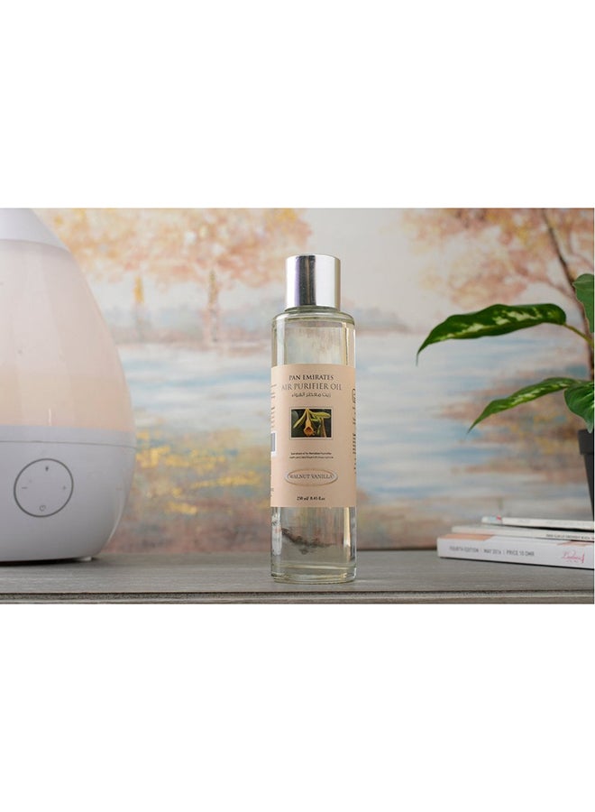 Pan Home Walnut Vanilla | Air Purifier Oil | Clear | Home Fragrance | 250ml Clear 250ml