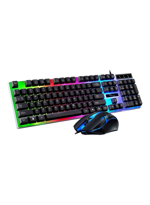 G21 Wired LED Gaming Keyboard With Mouse Set