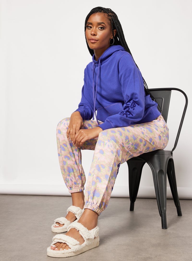 Les Girls Les Boys - Basic Logo Hoodie Blue - Image 1