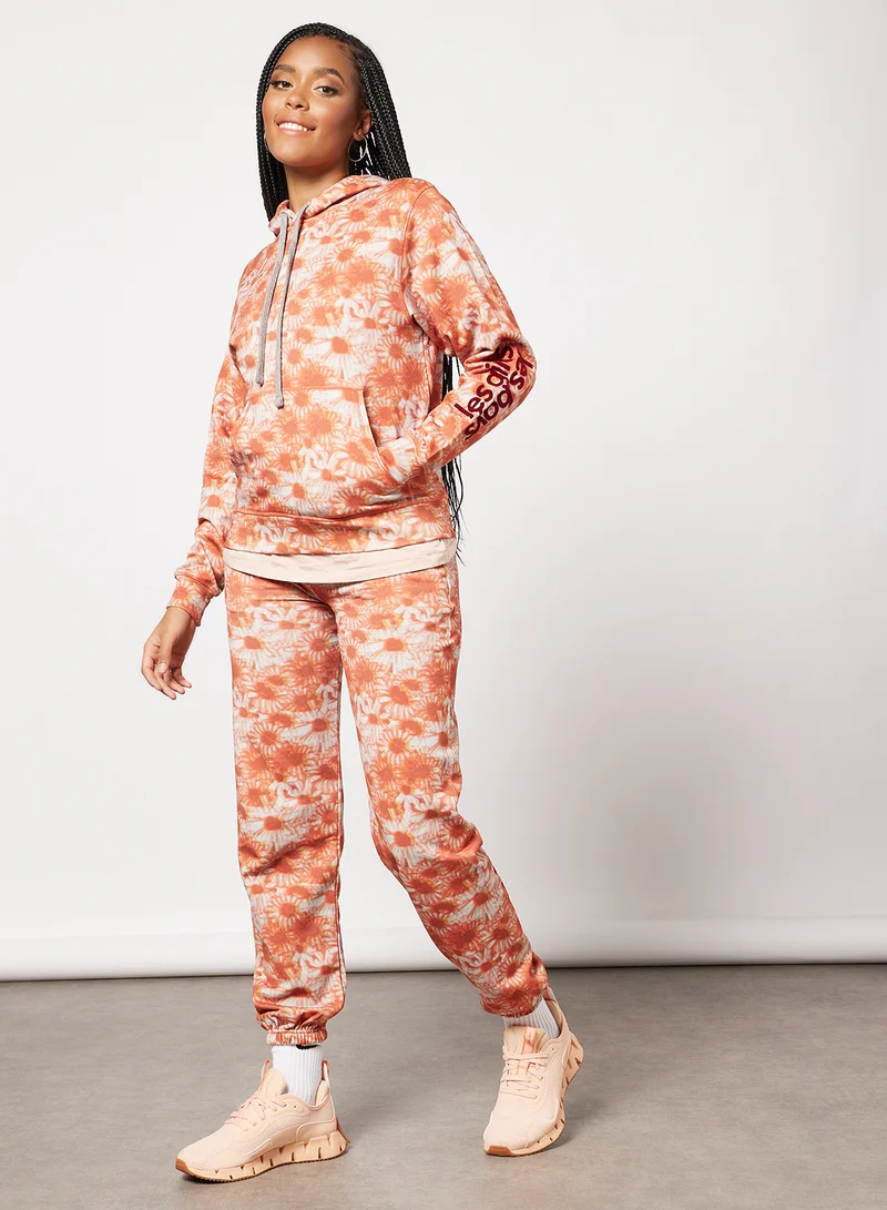 ليس جيرلز ليس بويز Hazy Daisy Hoodie Orange