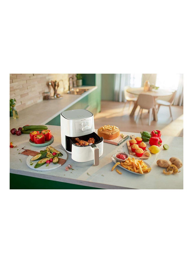 Philips - Air fryer Essential with Rapid Air Technology for Fry/Bake/Grill/Roast/Reheat 4.1 L 1400 W HD9200/20 / HD9200/21 / HD9200/11 White - Image 1