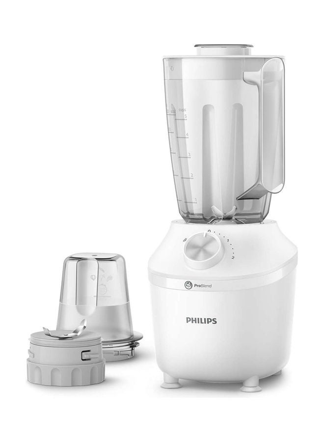 Philips - 3000 Series Blender HR2191/20 White - Image 1