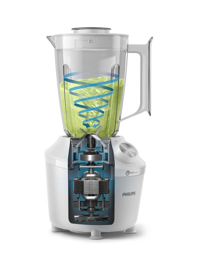Philips - 3000 Series Blender HR2191/20 White - Image 1