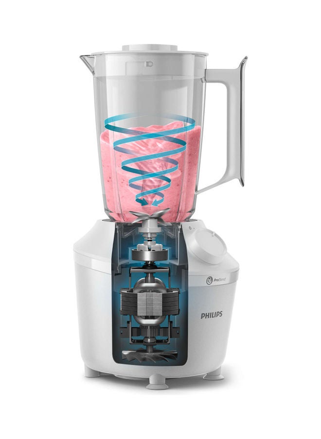 Philips - 3000 Series Blender HR2041/10 White - Image 1