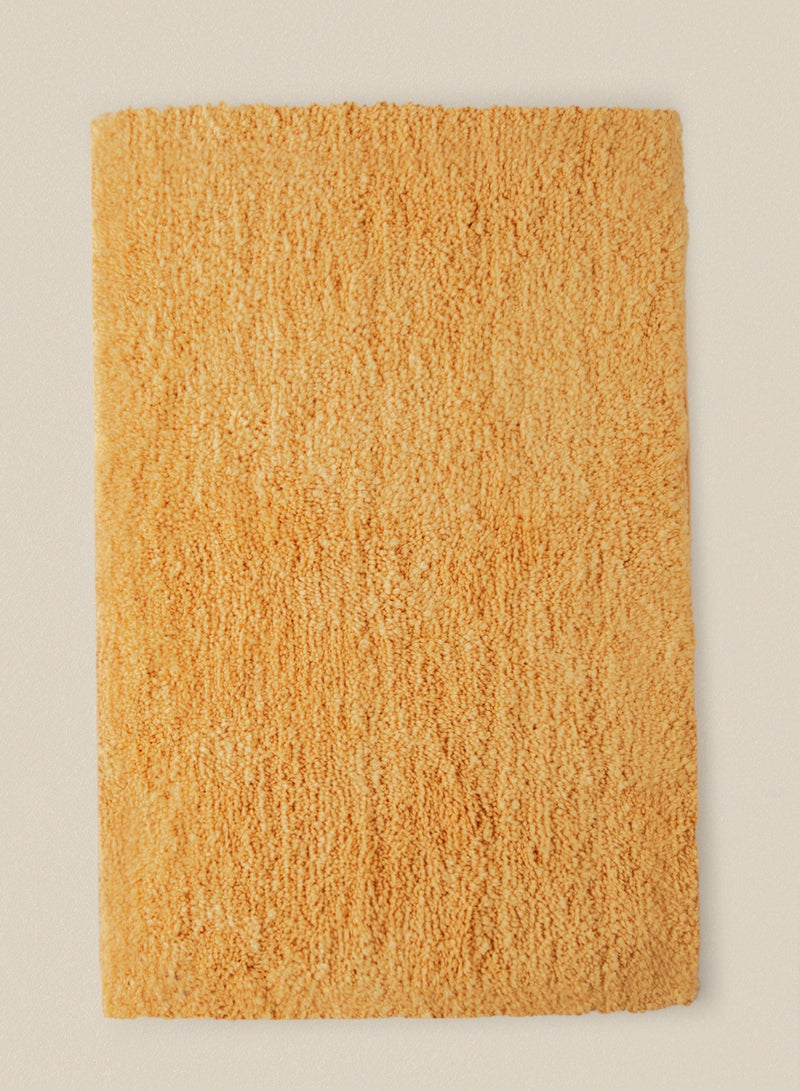 Noon East - Bath Mat - 100% Polyester 1500 GSM - Urban Living Charisma Bathroom Mat - Hot Melt Backing - Soft And Cushion Gold 50 x 80cm - Image 1