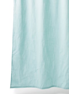 Cotton Rich Home Essential Mietta Slub Textured Curtain Pair Aqua 137 x 240cm - v1646303262/N45397041A_4