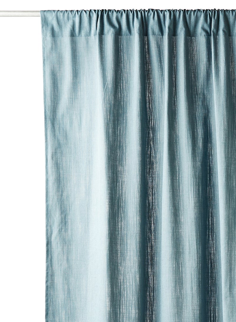 Cotton Rich Home Essential Mietta Slub Textured Curtain Pair Indigo 137 x 240cm - v1646303264/N45397044A_3