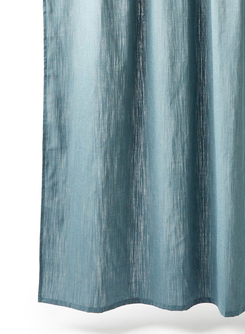 Cotton Rich Home Essential Mietta Slub Textured Curtain Pair Indigo 137 x 240cm - v1646303264/N45397044A_4