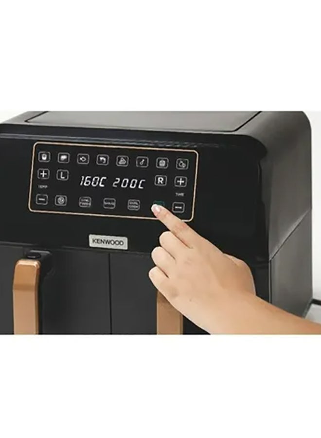 كينوود مقلاية هوائية ثنائية 4 L 1700 W HFP70.000BK أسود  - Image 4