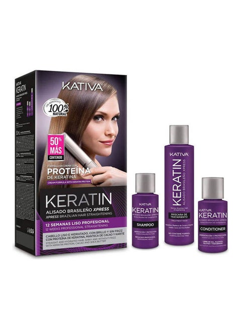 Keratin Protien Kit Purple