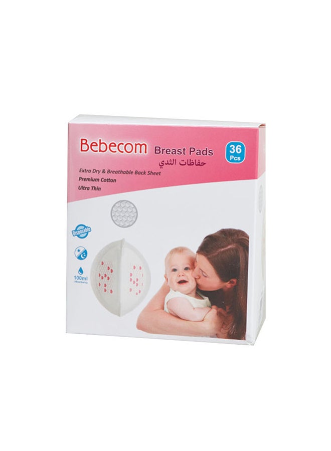 بيبكوم مجموعة وسائد ثدي مكونة من 36 قطعة - بأشكال متنوعة - Image 1