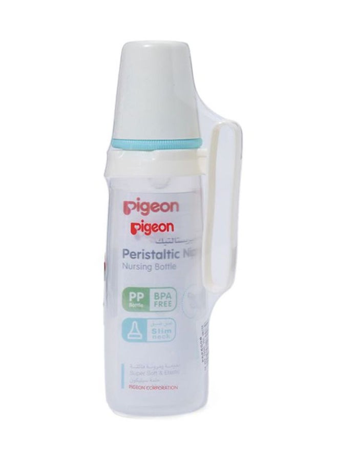 pigeon Peristaltic Nipple Nursing Bottle, 240 ml  - Image 2