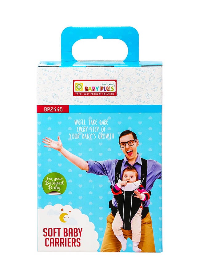 BABY PLUS - 2-in-1 Adjustable Convertible Front And Back Infant Baby Carrier Holder Portable - Image 1