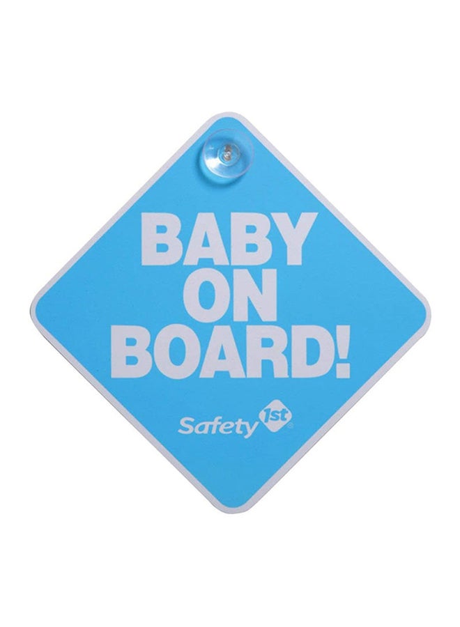 Safety 1st Baby on Board Sign - Assorted  - Image 1