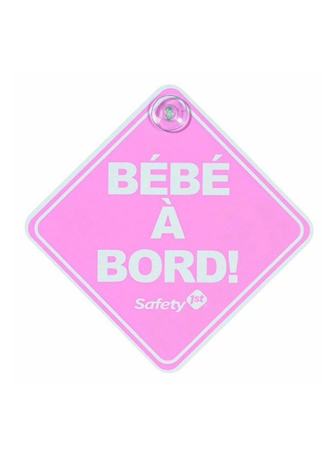Safety 1st Baby on Board Sign - Assorted  - Image 2