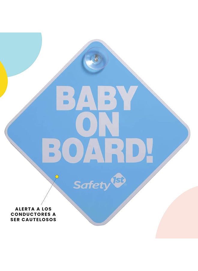 Safety 1st Baby on Board Sign - Assorted  - Image 3
