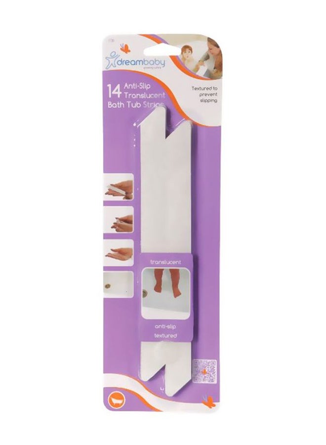 dreambaby Pack Of 14 Anti-Slip Bathtub Strips  - Image 1