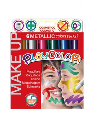 Make up Metallic Pocket, 6 Count 15.6x2.2x19.3cm - v1646309129/N52738767A_1