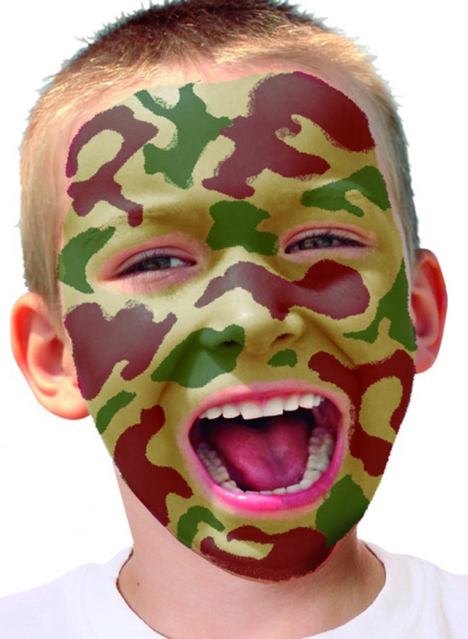 Playcolor Make up Thematic Pocket, Camouflage Bl, 3 Count 8.5x2x23.8cm  - Image 2
