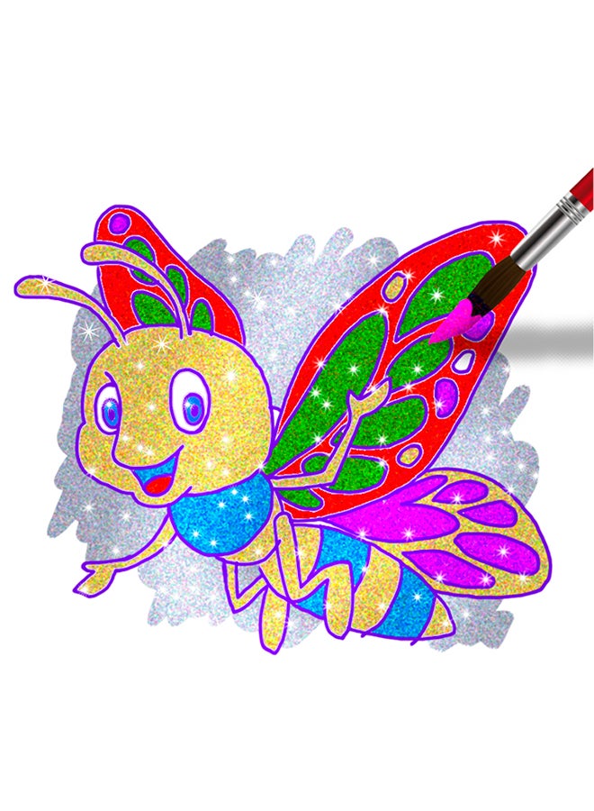 Playcolor Liquid Glitter, 40ml, 6 Count 15.5x10.5x4.5cm - Image 2