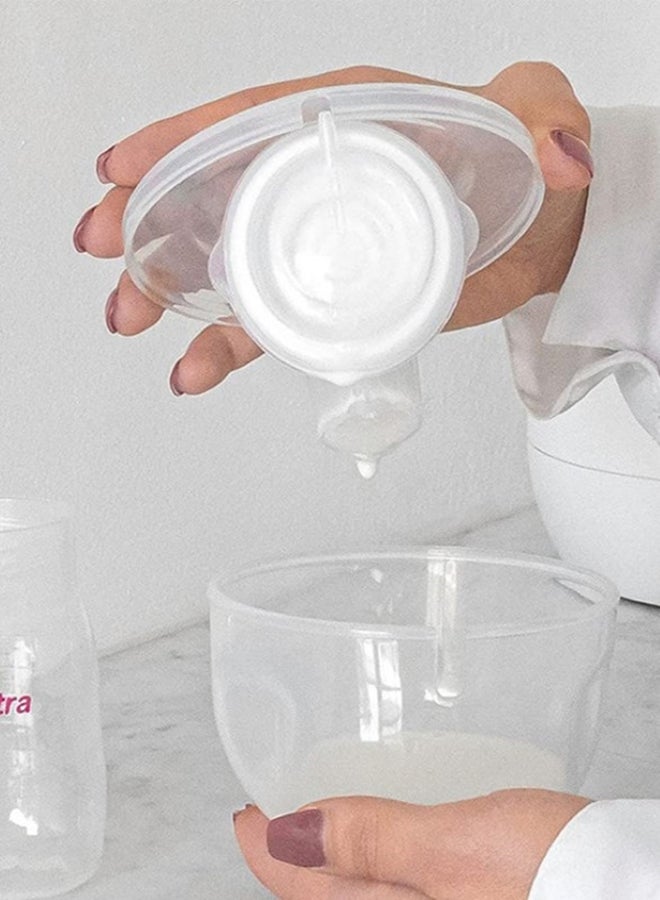 Spectra - Handsfree Cup Breast Pump Set, Clear - 24mm - Image 1
