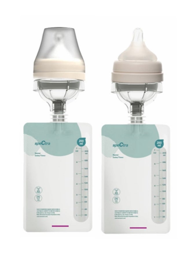 Spectra Easy Breast Milk Bags - 200ml,Pack Of 30 - Image 1
