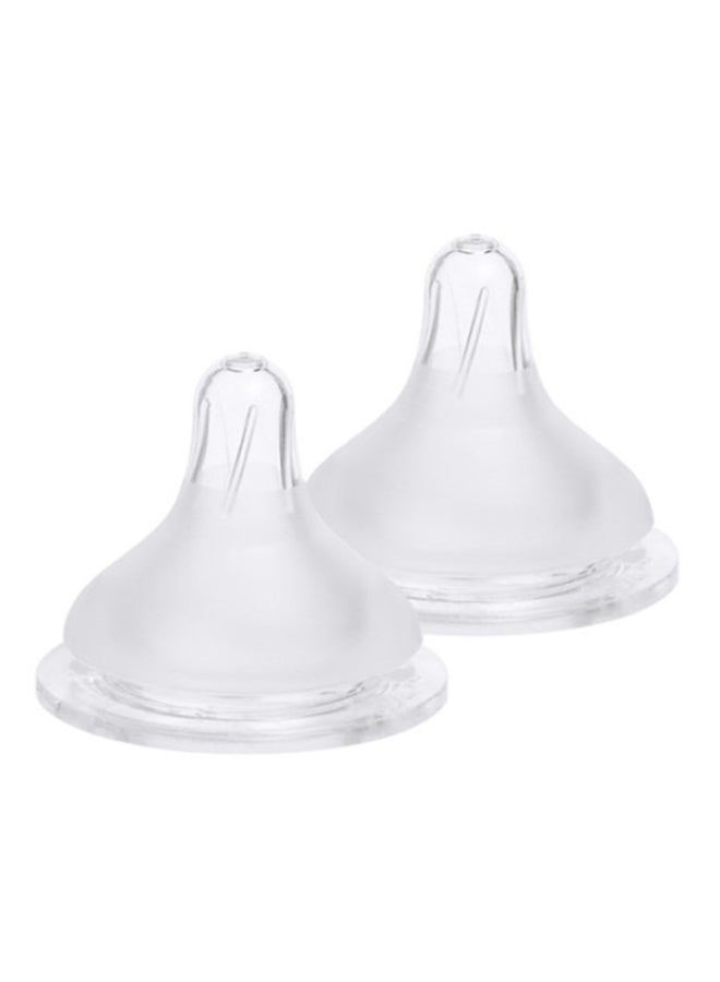 سبكترا عبوة من حلمتين مضادتين للمغص للأطفال من عمر 3 أشهر فما فوق، مقاس متوسط - Image 1