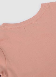 QUWA Comfortable Boys Graphic Printed Long Sleeve cotton Crew Neck Casual Sweatshirt Pink/Black  - Image 4