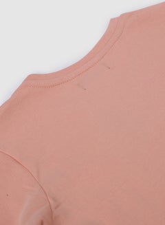 QUWA Elegant Boys Graphic Printed Long Sleeve Cotton Crew Neck Sweatshirt Pink/Black  - Image 4