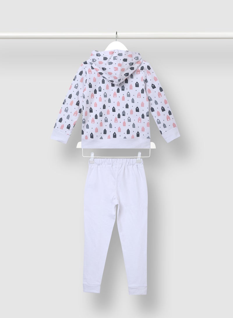 قوة طقم ملابس مكون من جاكيت وبنطال رياضي خفيف للركض للأولاد - Image 2