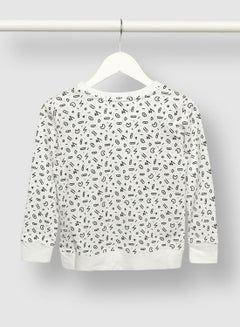 QUWA Boys Trendy All Over Printed Cotton Casual Sweatshirt Multicolour  - Image 2