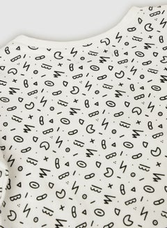 QUWA Boys Trendy All Over Printed Cotton Casual Sweatshirt Multicolour  - Image 5