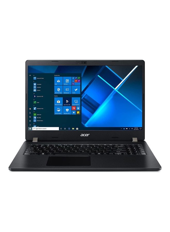TravelMate P2 Laptop With 14-Inch Display, Core i5-1135G7 Processor/8GB RAM/256GB SSD/Intel Iris XE Graphics/Windows 10 International Version black