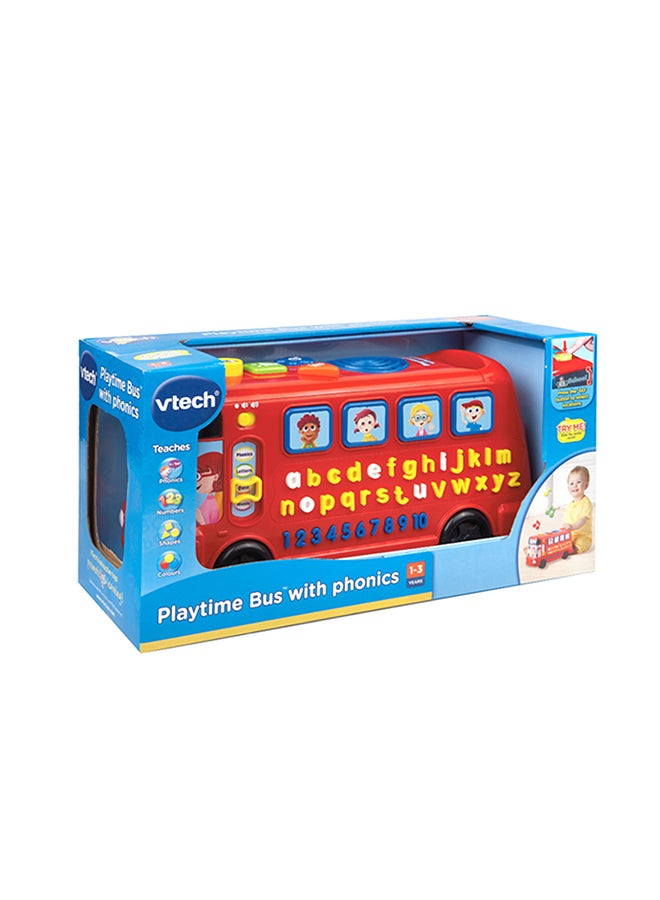 vtech Play Time Bus ‎38.8x19.4x16cm - Image 1