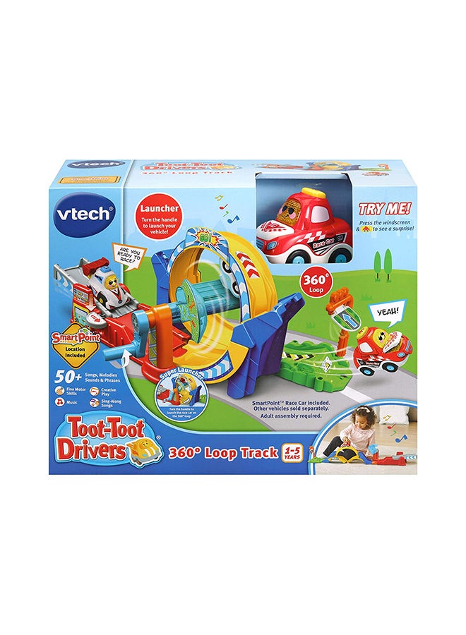 vtech - Toot-Toot Drivers 360 Degree Loop Track Baby Toy 28.7x84x12cm - Image 1
