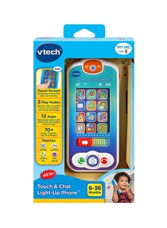 Vtech Touch And Chat Light-Up Phone 24.1x15x4.5cm - v1646313182/N52792154A_1