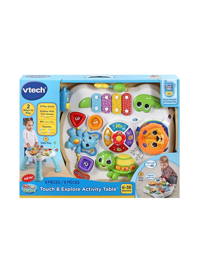 vtech Touch And Explore Activity Table 44.5x62.1x36.5cm  - Image 2
